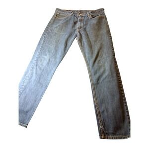 Levis 508 Regular Taper Fit Mens Jeans Medium Wash Blue Denim 36x32